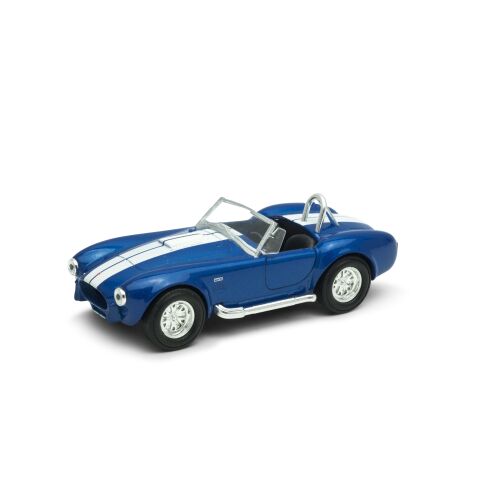 Welly 1965 Shelby Cobra 427 S/C model 1:34 modrá